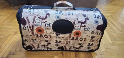 Продаётся переноска для кошки б/у