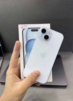 Iphone 15 blu 128gb идиял ёмкость 92%