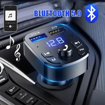 Avtomobile Bluetooth FM transmitter, zaryadlovchisi bilan!