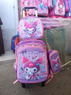 Chemodanli ryugzak maktab uchun
