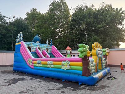 12×6 батут +сеткали батут +2 та котта компрессор