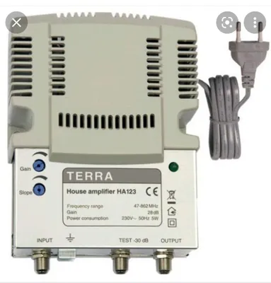 Усилитель Терра для Антенны UZDIGITAL tv и На Кабель ТВ. Оригинал