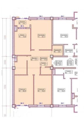 Акция 3х комнатная квартира 135м2 Новостройка ЖК Кукча Дарвоза