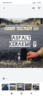 Asfalt. Sifatiga kafolat beramiz