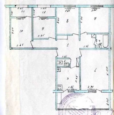 Продается квартира в центре 5/7/9, средний ремонт, 120м2, госпитальный