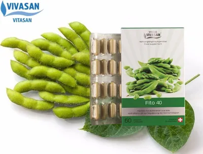 Фито 40 эффективная БАД в период менопаузы ,, VIVASAN ,,