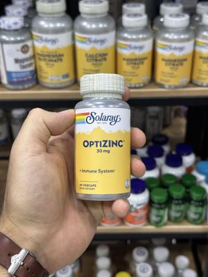 Solaray OptiZinc 30 mg 60 капсул