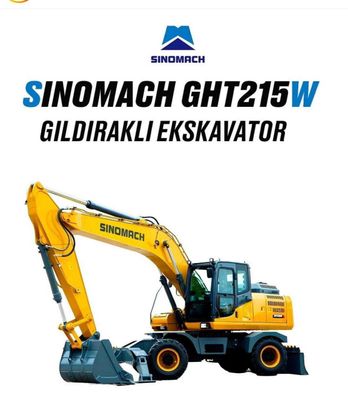 Sinomach 215W - G'ildirakli ekskavator Рассрочка бор