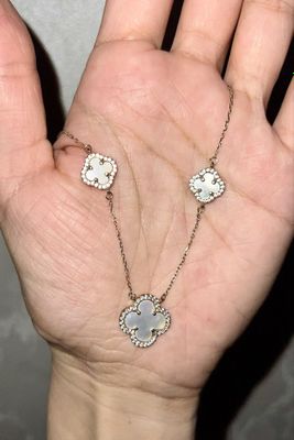 Цепочка Ван Клиф серебро 925 проба
