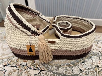 Ручная люлька карзина для новорожденного
