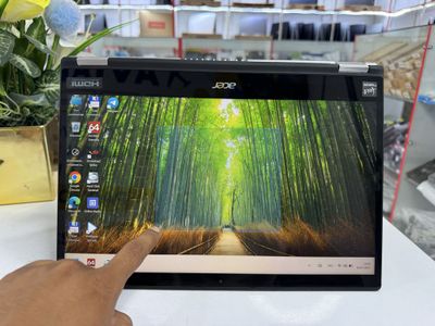 acer spin i5-10 8/256 ssdlik x360 sensor planshetni rejimlari ideal