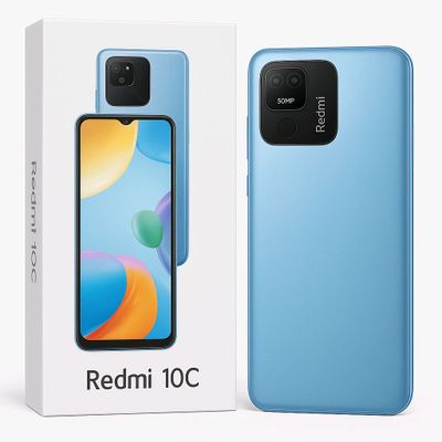 Redmi 10C ideal holat Xotira 64GB karobkasi bilan