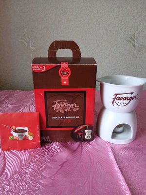 Швейцарская фондюшница для шоколада