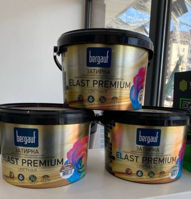 Цветная затирка Bergauf Elast Premium