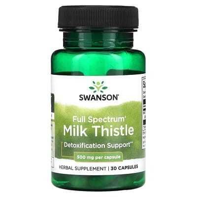 Milk Thistle 500 Swanson N30