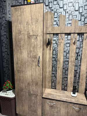 Шкаф в прихожую с полкой для обуви
