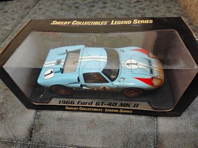 Масштабная модель 1/18 Shelby collectibles Ford GT40 MK II 1966