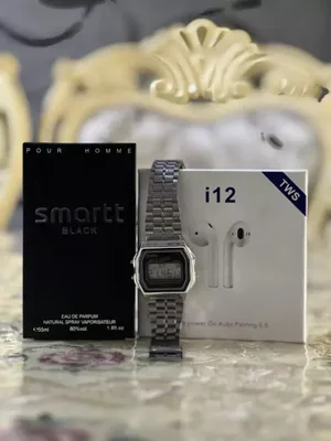 CASIO SMARTT BLACK + AIRPODS SET