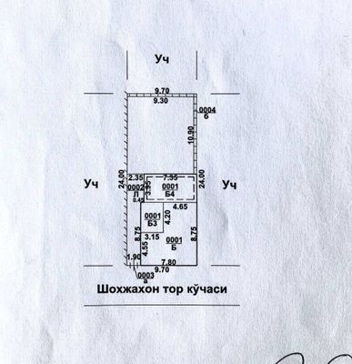 Продается участок под строительство дома Ракат махалля 2,3 соток