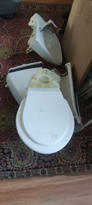 Продам Унитаз и раковина тюльпан бу