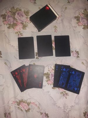 Игровые , чёрные карты