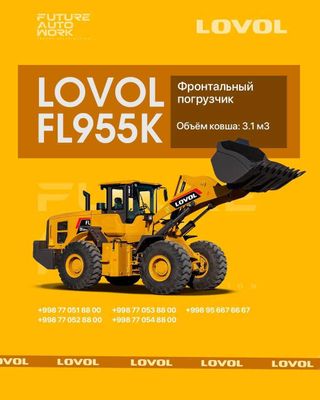 Halol nasiya savdo 12 oyga LOVOL FL955K 3.3 кублик