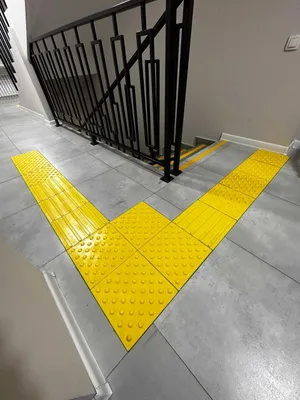 Тактильная плитка /резина