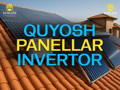 Quyosh panel o'rnatamiz "Под ключ"