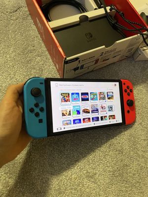 Nintendo switch oled / с играми