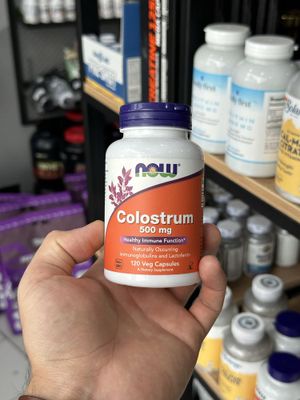 Now Colostrum 500 mg 120 капсул