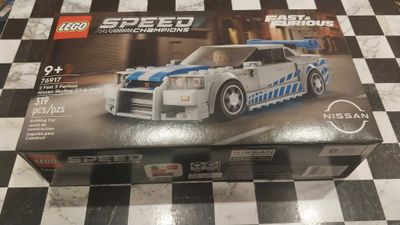 Игрушка конструктор автомобиль Lego Форсаж Nissan Skyline GT-R (R34).