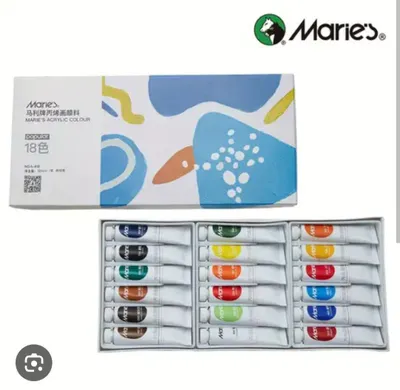 Набор акриловых красок Maries - 18 цветов