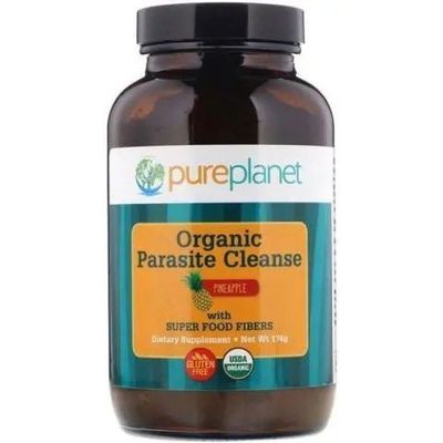 Средство от паразитов, Parasite Cleanse, Pure Planet, органик, 174 г