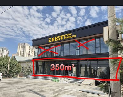 Аренда помещения 350м² Сергели под бизнес