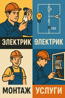 Elektrika ustanovka montaj ishlarini chroyli narxlada qberamiza