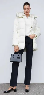 Пуховик женский MANGO