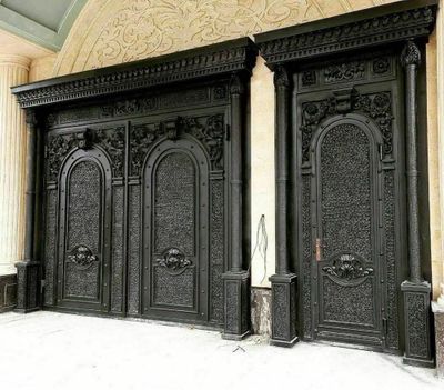 Варота металические . Дарвоза темирдан
