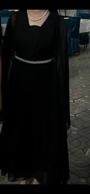 Vecherniy ko'ylak qora 46-48 razmerli