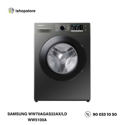 SAMSUNG WW70AGAS22AX/LD WW5100A (7kg) Muddatli to'lov 595 000 so'mdan