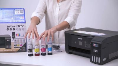 МФУ струйное Epson EcoTank L3260 Tehnodom.uz