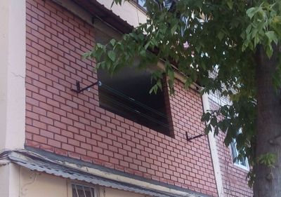 Balkonga g'isht teramiz. Kladka balkon