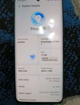 honor X9b 12 256