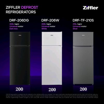 Холодильники Ziffler Акция 206л. За 200 у.е.