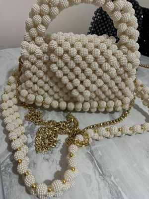 Сумки из бусин , ручная работа