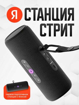 Уличная портативная умная колонка Яндекс Станция Стрит Алисой GPT