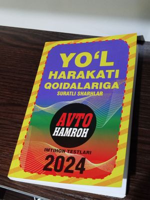 Yo'l harakati qoidalari 2024 kitobi