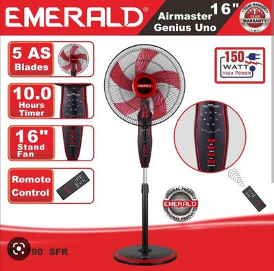 Emerald EK7916SFR вентилятор. Качество отличное.