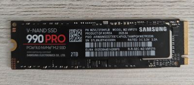 Samsung 990 Pro 2Tb