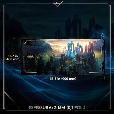 Logitech G840 XL Mouse Pad - Official League of Legends Edition