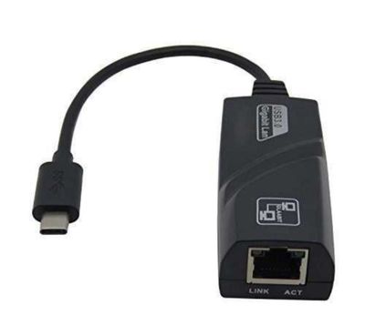 TYPE-C адаптер переходник RJ45 Gigabit Ethernet LAN Cable USB 3.1